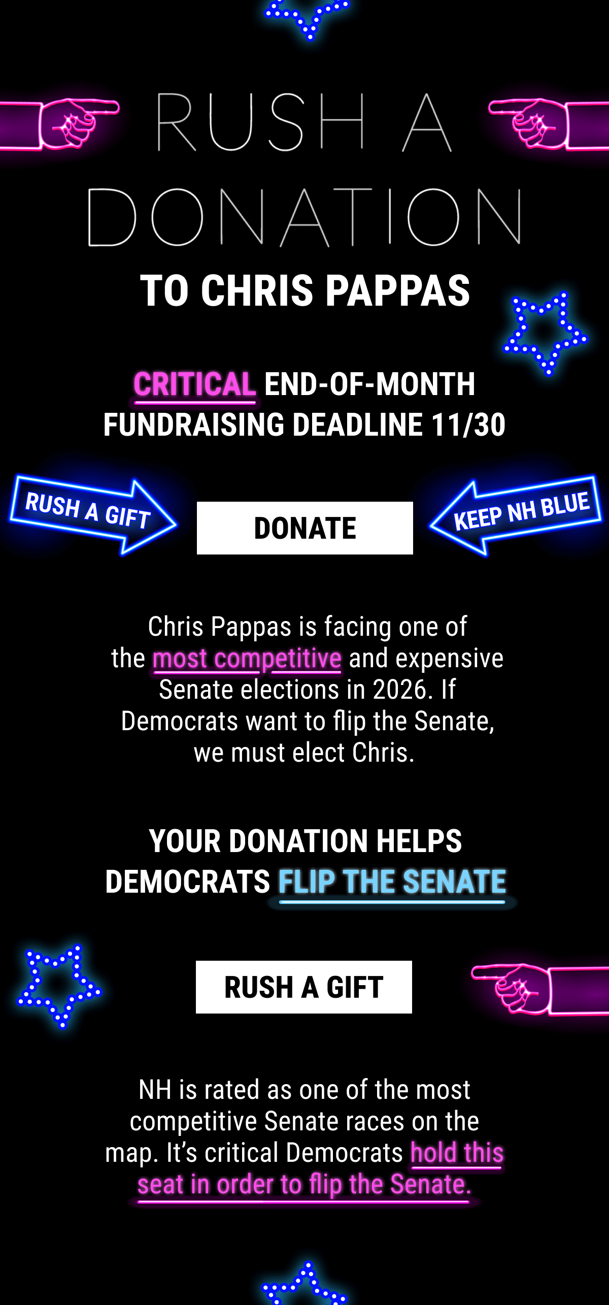 Rush a Donation to Chris Pappas