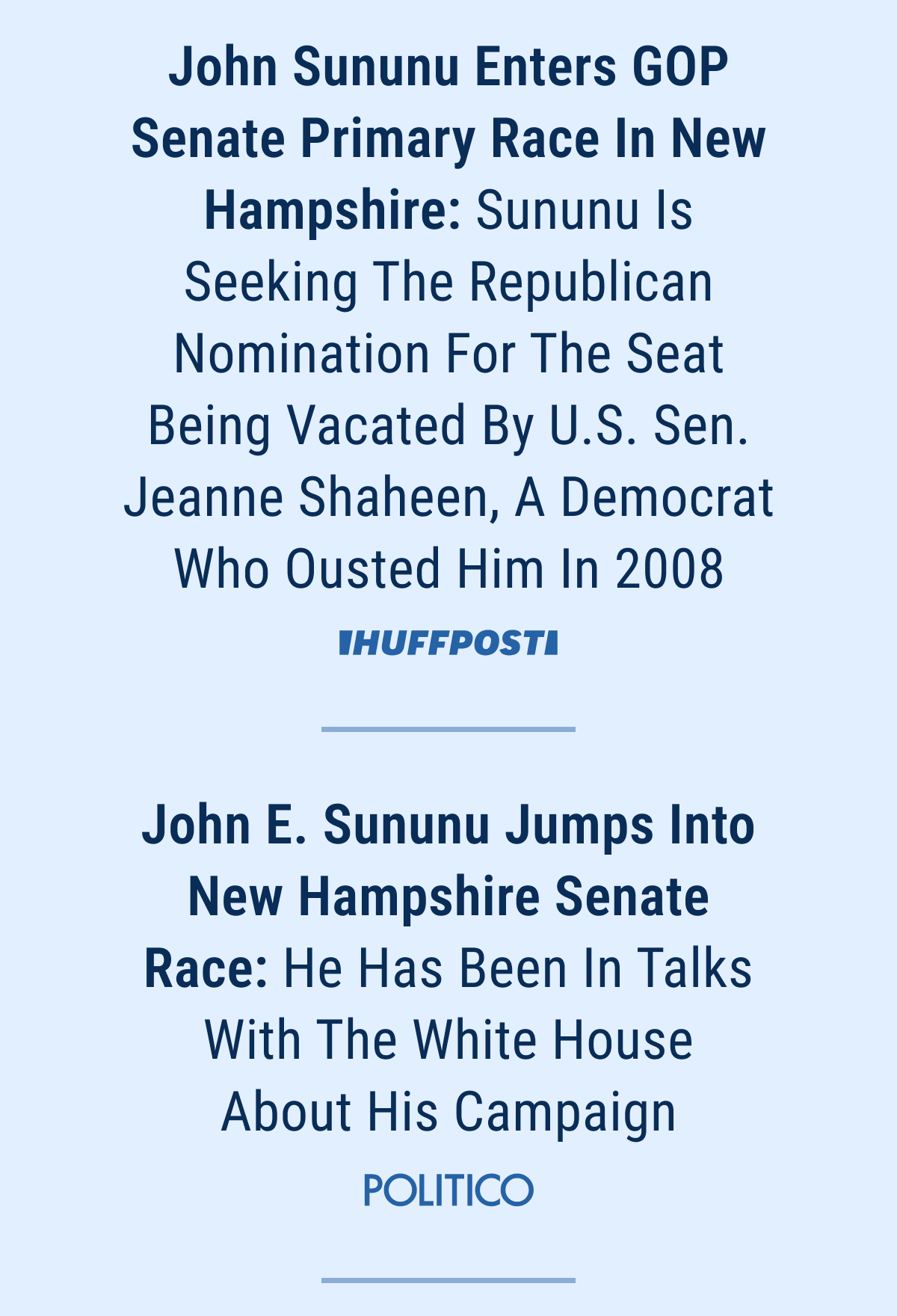 HuffPost Headline